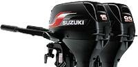 Двухтактные лодочные моторы Suzuki
